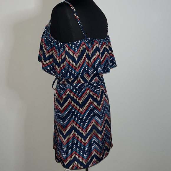 GLAM Ruffled Strap Mini Dress - Picture 5 of 9